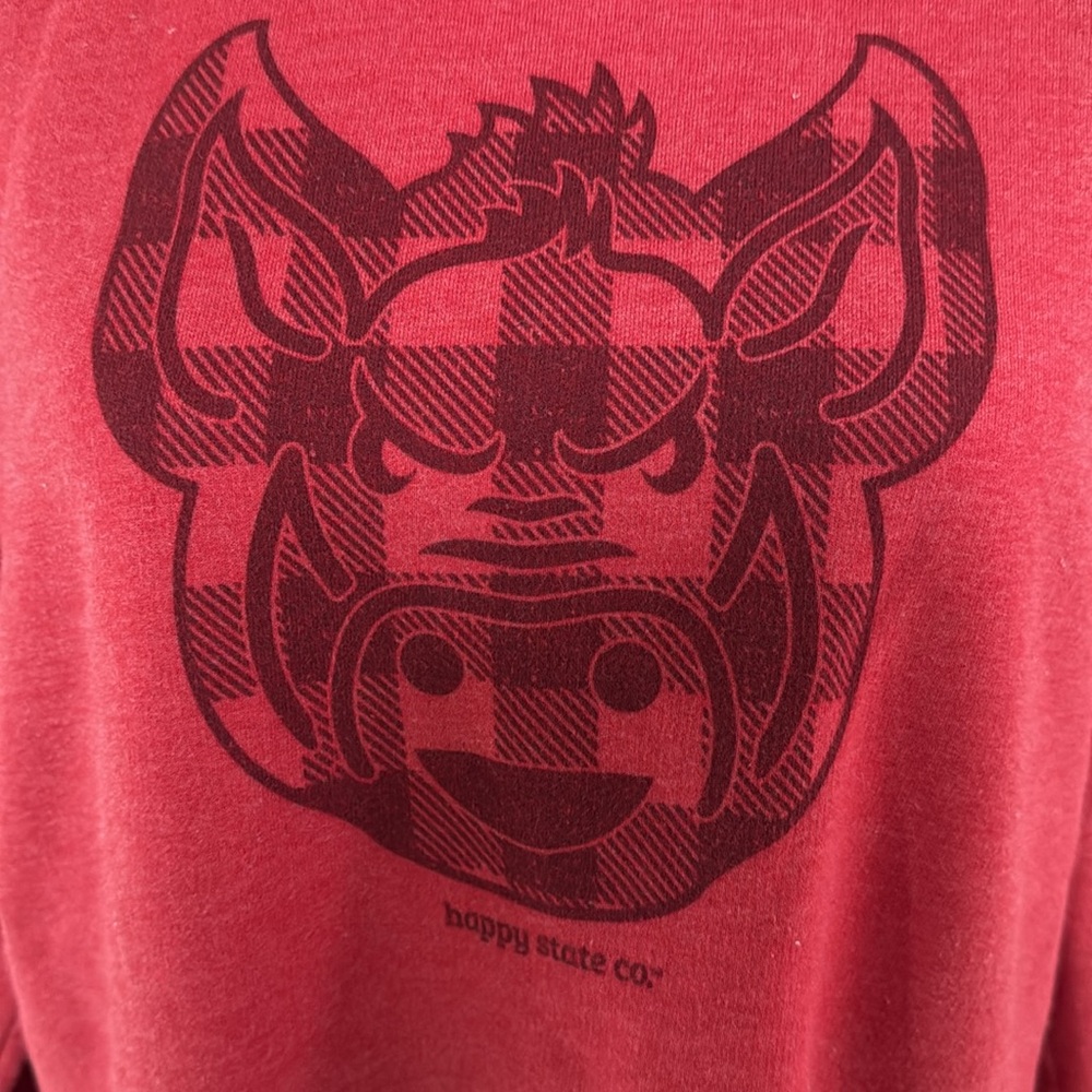 Happy State Razorback Head Sweatshirt - Picture 2 of 11